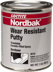 Loctite - 3 Lb Kit Gray Epoxy Resin Putty - -20 to 225°F Operating Temp, 6 hr Full Cure Time, Series 209 - Makers Industrial Supply