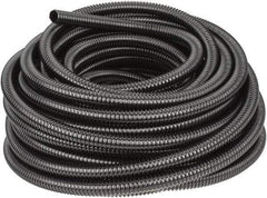 Hubbell Wiring Device-Kellems - 3/4" Trade Size, 100' Long, Flexible Liquidtight Conduit - PVC, 21.1mm ID, Black - Makers Industrial Supply