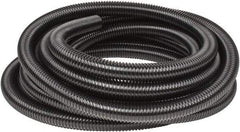 Hubbell Wiring Device-Kellems - 1-1/2" Trade Size, 50' Long, Flexible Liquidtight Conduit - PVC, 40.3mm ID, Black - Makers Industrial Supply