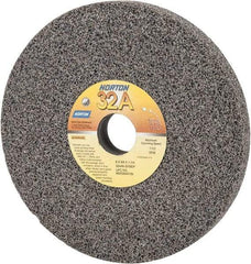 Norton - 8" Diam x 1-1/4" Hole x 3/4" Thick, G Hardness, 46 Grit Surface Grinding Wheel - Aluminum Oxide, Type 1, Coarse Grade, 3,105 Max RPM, Vitrified Bond, No Recess - Makers Industrial Supply