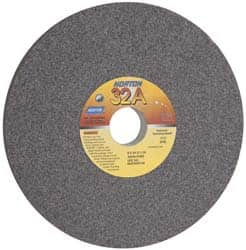 Grier Abrasives - 7" Diam x 1-1/4" Hole x 1/2" Thick, H Hardness, 60 Grit Surface Grinding Wheel - Aluminum Oxide, Type 1, Medium Grade, 3,600 Max RPM, Vitrified Bond, No Recess - Makers Industrial Supply