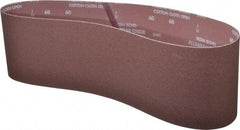 Norton - 6" Wide x 48" OAL, 60 Grit, Aluminum Oxide Abrasive Belt - Aluminum Oxide, Medium, Coated, X Weighted Cloth Backing, Series R228 - Makers Industrial Supply