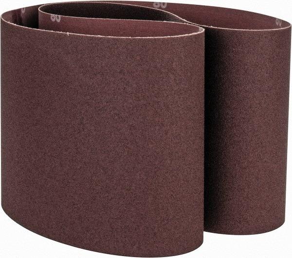 Norton - 6" Wide x 48" OAL, 80 Grit, Aluminum Oxide Abrasive Belt - Aluminum Oxide, Medium, Coated, X Weighted Cloth Backing, Series R228 - Makers Industrial Supply