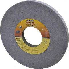 Norton - 10" Diam x 3" Hole x 3/4" Thick, K Hardness, 60 Grit Surface Grinding Wheel - Aluminum Oxide, Type 1, Medium Grade, 2,485 Max RPM, Vitrified Bond, No Recess - Makers Industrial Supply