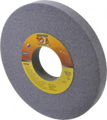 Norton - 10" Diam x 3" Hole x 1" Thick, J Hardness, 46 Grit Surface Grinding Wheel - Aluminum Oxide, Type 1, Coarse Grade, 2,485 Max RPM, Vitrified Bond, No Recess - Makers Industrial Supply