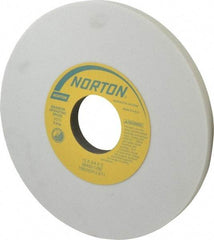 Norton - 12" Diam x 3" Hole x 3/4" Thick, I Hardness, 60 Grit Surface Grinding Wheel - Aluminum Oxide, Type 1, Medium Grade, 2,070 Max RPM, Vitrified Bond, No Recess - Makers Industrial Supply