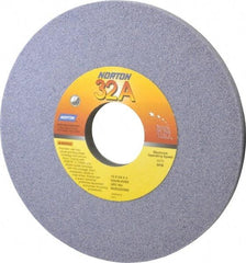 Norton - 12" Diam x 3" Hole x 3/4" Thick, H Hardness, 46 Grit Surface Grinding Wheel - Aluminum Oxide, Type 1, Coarse Grade, 2,070 Max RPM, Vitrified Bond, No Recess - Makers Industrial Supply