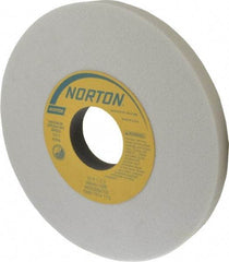 Norton - 12" Diam x 3" Hole x 1" Thick, I Hardness, 46 Grit Surface Grinding Wheel - Aluminum Oxide, Type 1, Coarse Grade, 2,070 Max RPM, Vitrified Bond, No Recess - Makers Industrial Supply