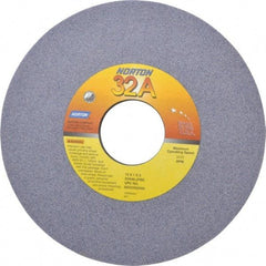 Norton - 12" Diam x 3" Hole x 1" Thick, I Hardness, 46 Grit Surface Grinding Wheel - Aluminum Oxide, Type 1, Coarse Grade, 2,070 Max RPM, Vitrified Bond, No Recess - Makers Industrial Supply