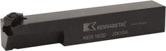 Kennametal - External Thread, Right Hand Cut, 25.4mm Shank Width x 25.4mm Shank Height Indexable Threading Toolholder - 152.4mm OAL, N.3L Insert Compatibility, NE Toolholder, Series Top Notch - Makers Industrial Supply