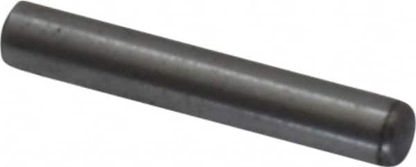 Value Collection - 1/16" Diam x 3/8" Pin Length Grade 8 Alloy Steel Standard Dowel Pin - C 50-58 Hardness, 800 Lb Breaking Strength, 1 Beveled & 1 Rounded End - Makers Industrial Supply