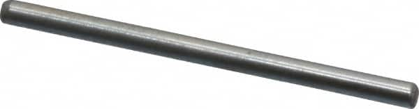 Value Collection - 1/16" Diam x 1" Pin Length Grade 8 Alloy Steel Standard Dowel Pin - C 50-58 Hardness, 800 Lb Breaking Strength, 1 Beveled & 1 Rounded End - Makers Industrial Supply