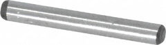 Value Collection - 3/32" Diam x 3/4" Pin Length Grade 8 Alloy Steel Standard Dowel Pin - C 50-58 Hardness, 1,800 Lb Breaking Strength, 1 Beveled & 1 Rounded End - Makers Industrial Supply