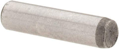 Value Collection - 1/8" Diam x 1/2" Pin Length Grade 8 Alloy Steel Standard Dowel Pin - C 50-58 Hardness, 3,200 Lb Breaking Strength, 1 Beveled & 1 Rounded End - Makers Industrial Supply