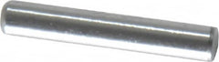 Value Collection - 1/8" Diam x 3/4" Pin Length Grade 8 Alloy Steel Standard Dowel Pin - C 50-58 Hardness, 3,200 Lb Breaking Strength, 1 Beveled & 1 Rounded End - Makers Industrial Supply