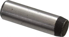 Value Collection - 3/16" Diam x 5/8" Pin Length Grade 8 Alloy Steel Standard Dowel Pin - C 50-58 Hardness, 7,200 Lb Breaking Strength, 1 Beveled & 1 Rounded End - Makers Industrial Supply