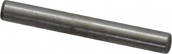 Value Collection - 3/16" Diam x 1-1/2" Pin Length Grade 8 Alloy Steel Standard Dowel Pin - C 50-58 Hardness, 7,200 Lb Breaking Strength, 1 Beveled & 1 Rounded End - Makers Industrial Supply