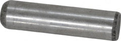 Value Collection - 5/16" Diam x 1-1/4" Pin Length Grade 8 Alloy Steel Standard Dowel Pin - C 50-58 Hardness, 20,000 Lb Breaking Strength, 1 Beveled & 1 Rounded End - Makers Industrial Supply