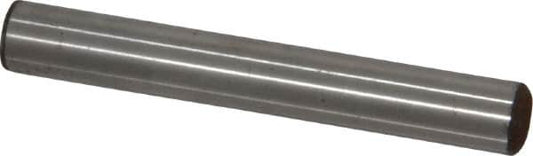 Value Collection - 5/16" Diam x 2-1/4" Pin Length Grade 8 Alloy Steel Standard Dowel Pin - C 50-58 Hardness, 20,000 Lb Breaking Strength, 1 Beveled & 1 Rounded End - Makers Industrial Supply