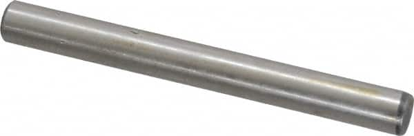 Value Collection - 5/16" Diam x 3" Pin Length Grade 8 Alloy Steel Standard Dowel Pin - C 50-58 Hardness, 20,000 Lb Breaking Strength, 1 Beveled & 1 Rounded End - Makers Industrial Supply