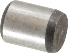 Value Collection - 3/8" Diam x 1/2" Pin Length Grade 8 Alloy Steel Standard Dowel Pin - C 50-58 Hardness, 28,700 Lb Breaking Strength, 1 Beveled & 1 Rounded End - Makers Industrial Supply