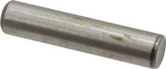 Value Collection - 3/8" Diam x 1-3/4" Pin Length Grade 8 Alloy Steel Standard Dowel Pin - C 50-58 Hardness, 28,700 Lb Breaking Strength, 1 Beveled & 1 Rounded End - Makers Industrial Supply