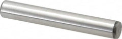 Value Collection - 7/16" Diam x 3" Pin Length Grade 8 Alloy Steel Standard Dowel Pin - C 50-58 Hardness, 39,100 Lb Breaking Strength, 1 Beveled & 1 Rounded End - Makers Industrial Supply