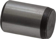 Value Collection - 1/2" Diam x 3/4" Pin Length Grade 8 Alloy Steel Standard Dowel Pin - C 50-58 Hardness, 51,000 Lb Breaking Strength, 1 Beveled & 1 Rounded End - Makers Industrial Supply