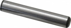 Value Collection - 1/2" Diam x 3" Pin Length Grade 8 Alloy Steel Standard Dowel Pin - C 50-58 Hardness, 51,000 Lb Breaking Strength, 1 Beveled & 1 Rounded End - Makers Industrial Supply