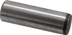 Value Collection - 5/8" Diam x 2" Pin Length Grade 8 Alloy Steel Standard Dowel Pin - C 50-58 Hardness, 79,800 Lb Breaking Strength, 1 Beveled & 1 Rounded End - Makers Industrial Supply