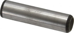 Value Collection - 5/8" Diam x 2-1/2" Pin Length Grade 8 Alloy Steel Standard Dowel Pin - C 50-58 Hardness, 79,800 Lb Breaking Strength, 1 Beveled & 1 Rounded End - Makers Industrial Supply