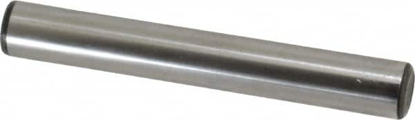 Value Collection - 5/8" Diam x 4-1/2" Pin Length Grade 8 Alloy Steel Standard Dowel Pin - C 50-58 Hardness, 79,800 Lb Breaking Strength, 1 Beveled & 1 Rounded End - Makers Industrial Supply