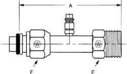 Hydraulic Hose Adapter: 7/8-14