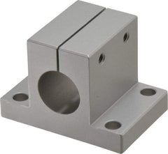 80/20 Inc. - 1-1/2 Inch Wide x 2-1/8 Inch High x 3 Inch Deep Double Horizontal Base - 1.004 Inch Hole x 0.328 Inch Bolt Hole Diameter - Makers Industrial Supply