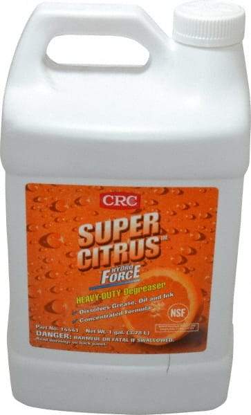 CRC - 1 Gal Bottle Cleaner/Degreaser - Liquid, Citrus - Makers Industrial Supply