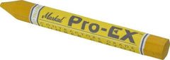 Markal - Chalk Lumber Crayon - Yellow - Makers Industrial Supply