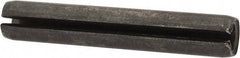 Made in USA - 5/16" Diam x 1-7/8" Long Slotted Spring Pin - Grade 1070-1090 Alloy Steel, Black Oxide Finish - Makers Industrial Supply