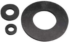 Made in USA - 5/16" Screw, Grade 60 Neoprene Standard Flat Washer - 0.29" ID x 9/16" OD, 0.108" Thick, Plain Finish - Makers Industrial Supply