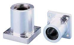 Thomson Industries - 0.503" ID, 970 Lb Static Load Capacity, Single Flanged Mounted Linear Bearing - Makers Industrial Supply