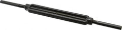 Made in USA - 1,200 Lb Load Limit, 3/8" Thread Diam, 6" Take Up, Steel Stub & Stub Turnbuckle - 7-1/4" Body Length, 7/16" Neck Length, 13" Closed Length - Makers Industrial Supply