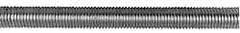 Value Collection - #6-32 UNC (Coarse), 3' Long, Aluminum Threaded Rod - Right Hand Thread - Makers Industrial Supply