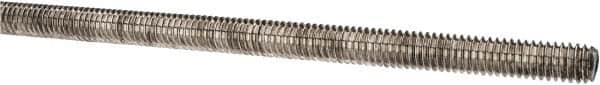 Made in USA - 5/16-18 UNC (Coarse), 3' Long, Stainless Steel Threaded Rod - Right Hand Thread - Makers Industrial Supply