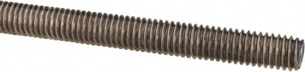 Made in USA - 3/8-16 UNC (Coarse), 3' Long, Stainless Steel Threaded Rod - Right Hand Thread - Makers Industrial Supply