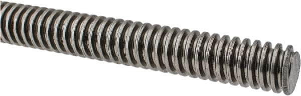 Keystone Threaded Products - 3/4-6 Acme, 3' Long, Low Carbon Steel General Purpose Acme Threaded Rod - Oil Finish Finish, Right Hand Thread, 2G Fit - Makers Industrial Supply