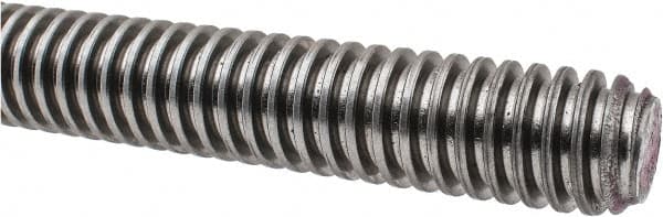 Keystone Threaded Products - 1-5 Acme, 6' Long, Low Carbon Steel General Purpose Acme Threaded Rod - Oil Finish Finish, Right Hand Thread, 2G Fit - Makers Industrial Supply