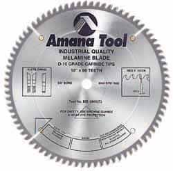 Amana Tool - 8" Diam, 5/8" Arbor Hole Diam, 64 Tooth Wet & Dry Cut Saw Blade - Carbide-Tipped, Crosscut & Cutoff Action, Standard Round Arbor - Makers Industrial Supply