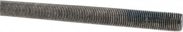 Made in USA - 1/2-20 UNF (Fine), 3' Long, Stainless Steel Threaded Rod - Right Hand Thread - Makers Industrial Supply