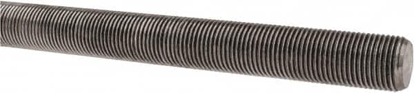 Made in USA - 5/8-18 UNF (Fine), 3' Long, Stainless Steel Threaded Rod - Right Hand Thread - Makers Industrial Supply