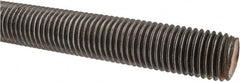 Value Collection - 1-8 UNC (Coarse), 3' Long, Alloy Steel Threaded Rod - Right Hand Thread - Makers Industrial Supply