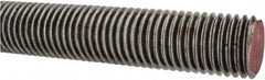 Value Collection - 1-1/8-7 UNC (Coarse), 3' Long, Alloy Steel Threaded Rod - Right Hand Thread - Makers Industrial Supply